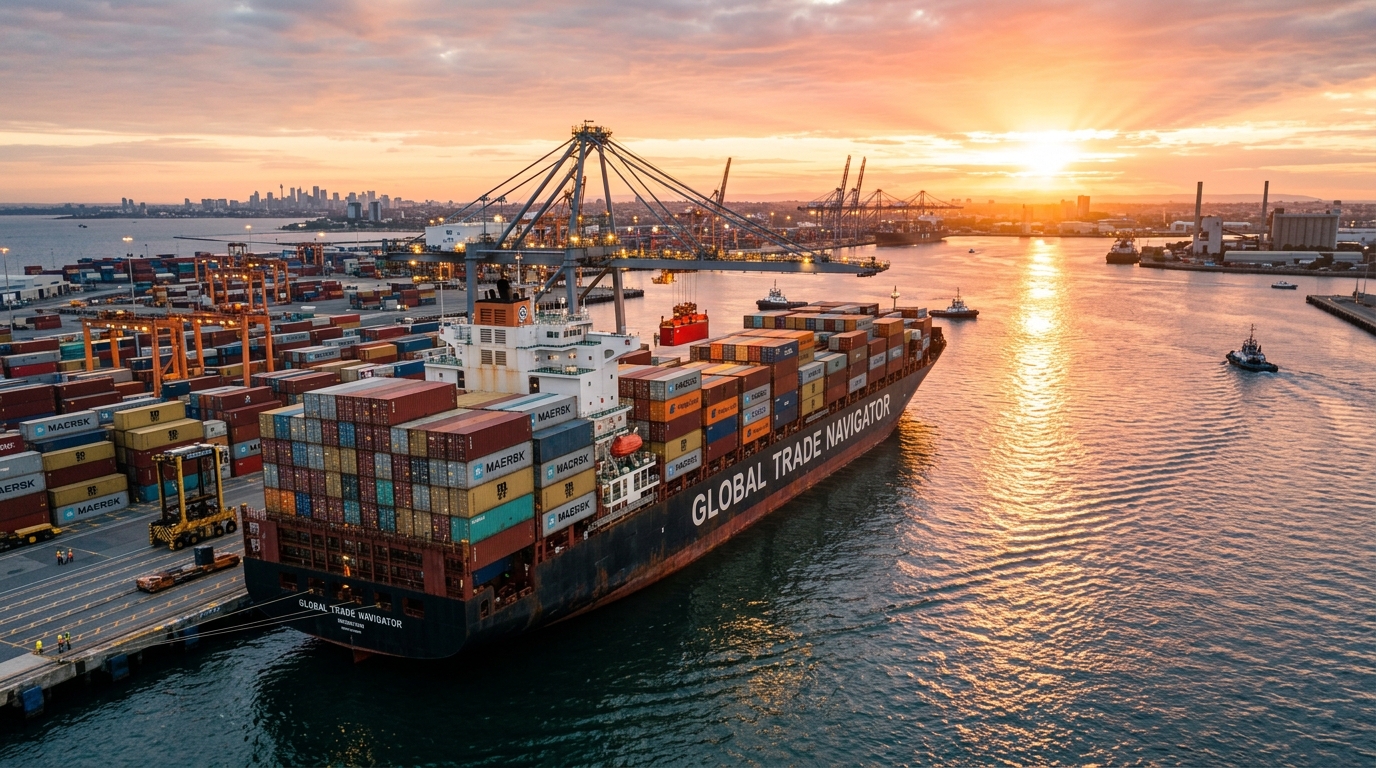 Nova Rise Exports Global Shipping Port and Container Logistics